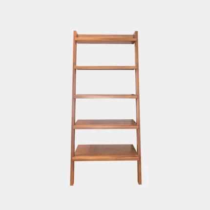 Zapvu Brown Wooden Shelf Unit