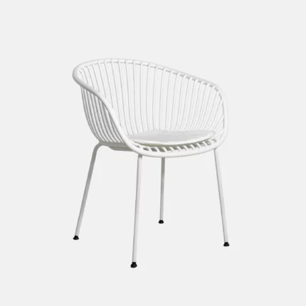 Zapvu  White Polypropylene Occasional Chair
