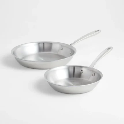 Zapvu All-Clad ® D3 Curated Stainless Steel 8" and 10" Fry Pans Set