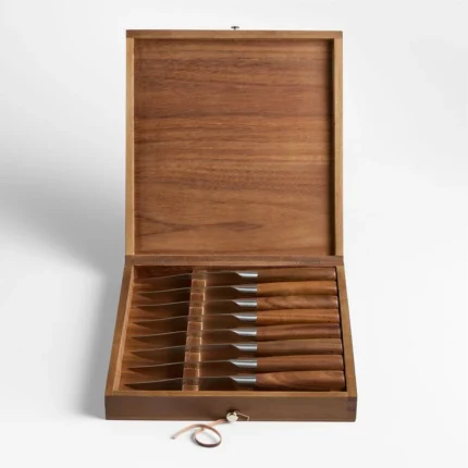 Zapvu Schmidt Brothers ® Delta Brown Steak Knives, Set of 8